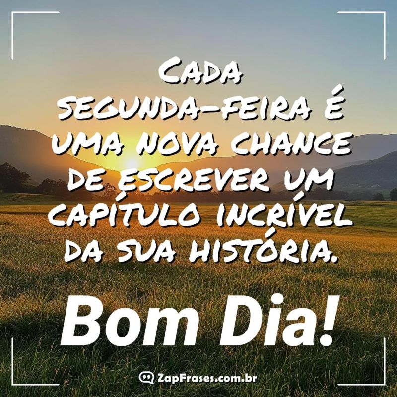 Comece Sua Segunda-Feira com Vibrante Positividade e Inspiração