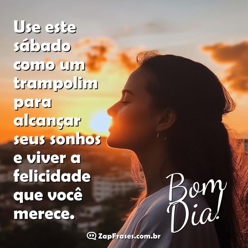 Um Sábado de Inspiração e Felicidade