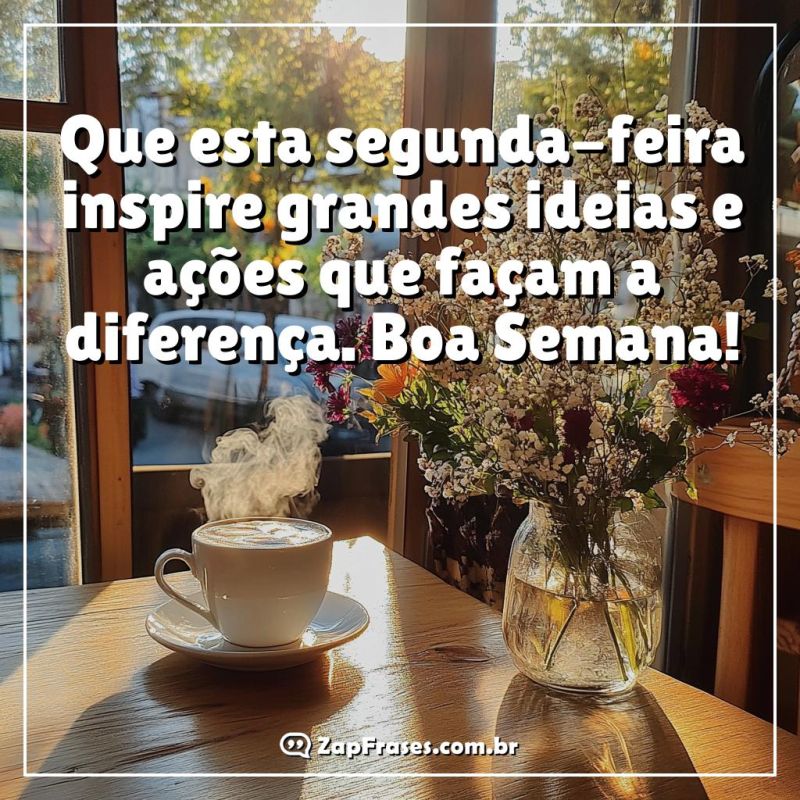 Boas Vibrações para sua Segunda-feira: Inspire-se com esta Mensagem