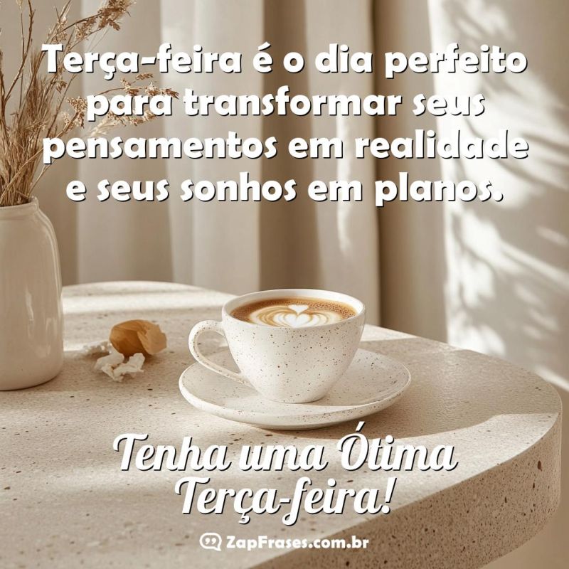 Transforme Seus Sonhos em Planos nesta Terça-feira